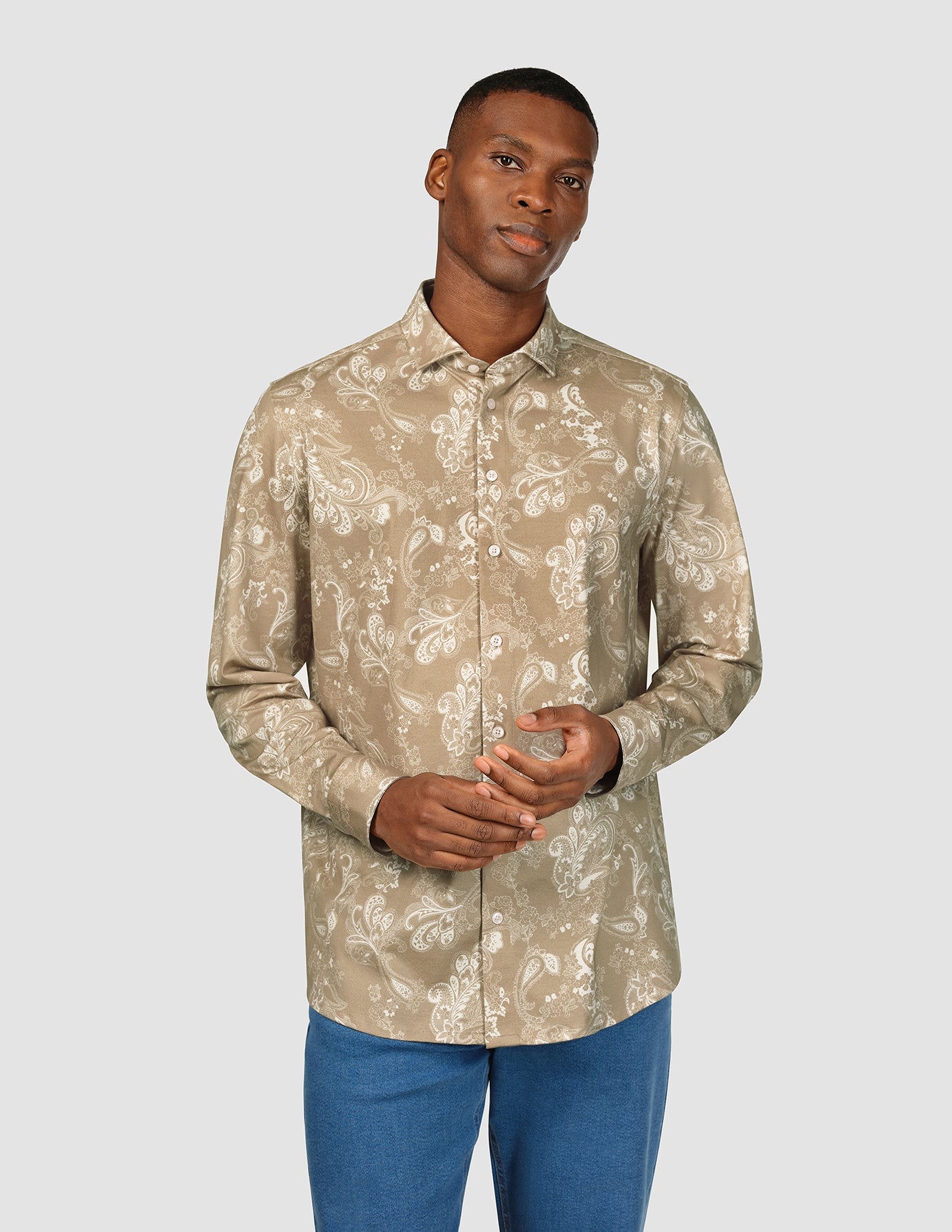 Classic Shirt Paisley Regular